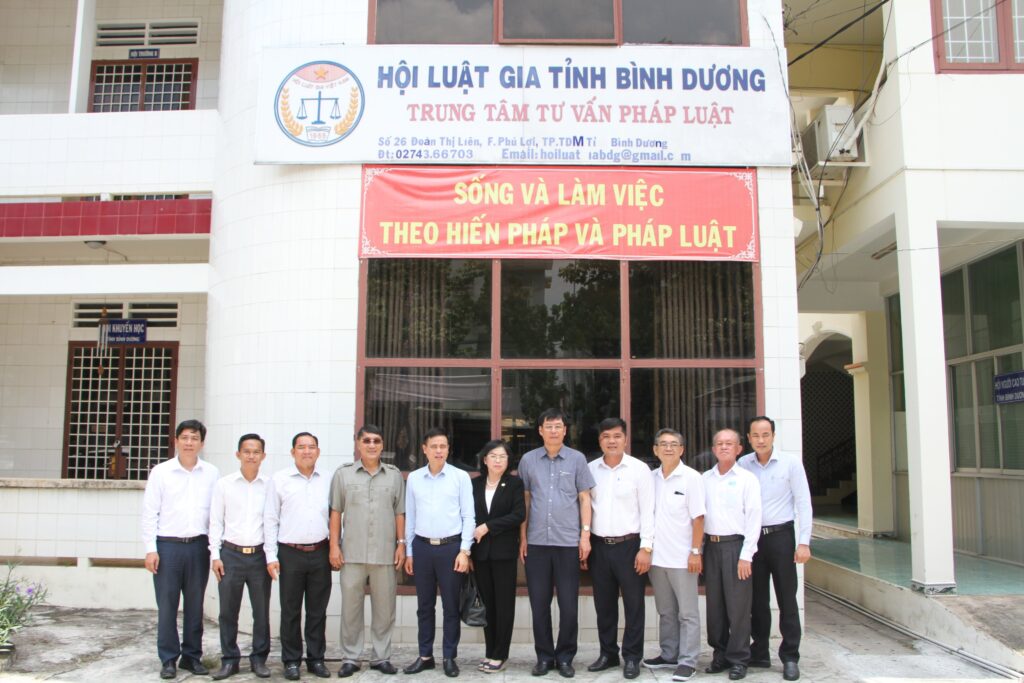 ban Chấp hành hội Hội Luật Gia tỉnh Bình Dương