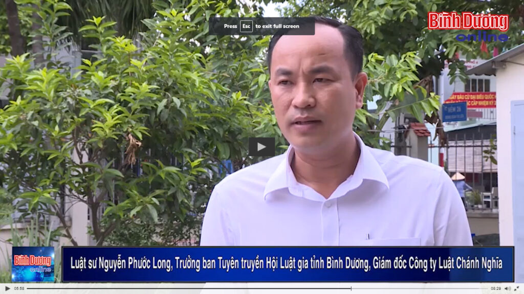 cộng tác pháp luật cùng báo Bình Dương