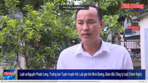 cộng tác pháp luật cùng báo Bình Dương